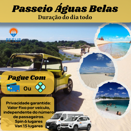 passeio águas belas