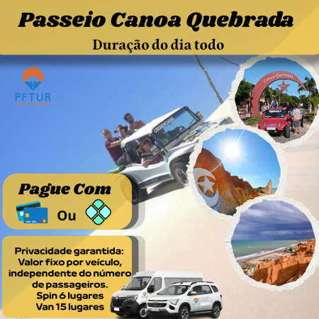 passeio canoa quebrada