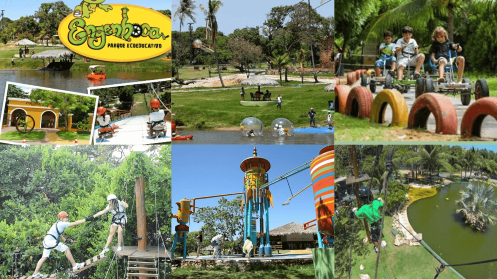 Atrações do Engenhoca Parque