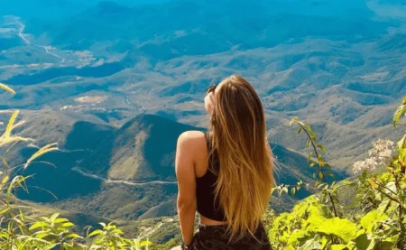 Vista do alto e Guaramiranga