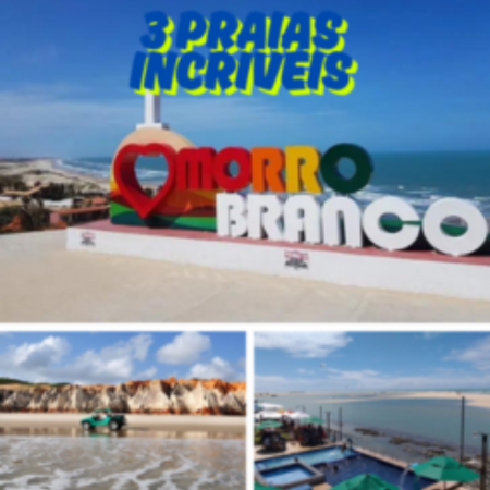 3 Praias incriveis