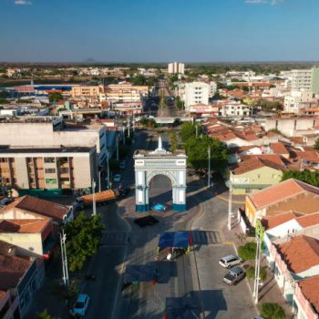 istockphoto-1043141666-612×612 Sobral, Circa September 2018: Aerial view of the Arco de Nossa Senhora de Fatima, symbol of Sobral city, State of Ceara, Brazil.
